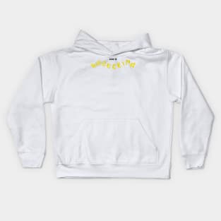 Keep it weird - yellow Kids Hoodie